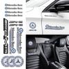 1 Set Auto-Plakette Aufkleber Auto-Dekoration Abziehbild Für Mercedes Benz W204 W124 W201 W202 W212 W220 W205 GLA CLA Auto Zubehör Gadgets