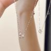 Fairy Meteor Zircon Necklace S925 Silver Neck Chain Does Not Fade Collarbone Chain Tide