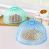 1 Stück Atmungsaktive Lebensmittel-Netzabdeckung Mücken- und Fliegenabweisende Schüsselabdeckung Gadgets für Zuhause Obst Kunststoff Rund Gemüseabdeckung