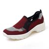 Foreign trade new casual platform sports shoes women's fashion low-top foot-fitting women's shoes fly-woven mesh breathable mother shoes
