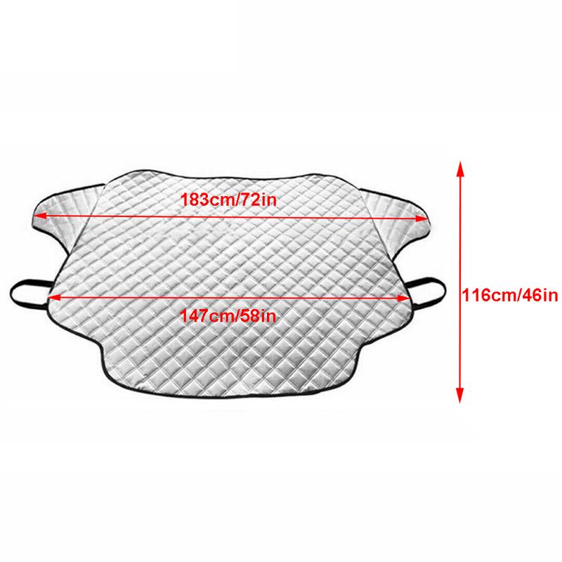 Car Snow Shield Snow Shield Fit for Most Vehicles, Such as Cars SUV Sedan Business Vehicle Off-Road Car Snow Shield