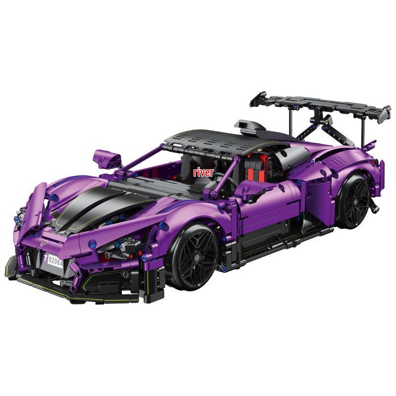 Advanced Mechanical Remote Control Supercar Model - 14+ Educational Building Block Toy
