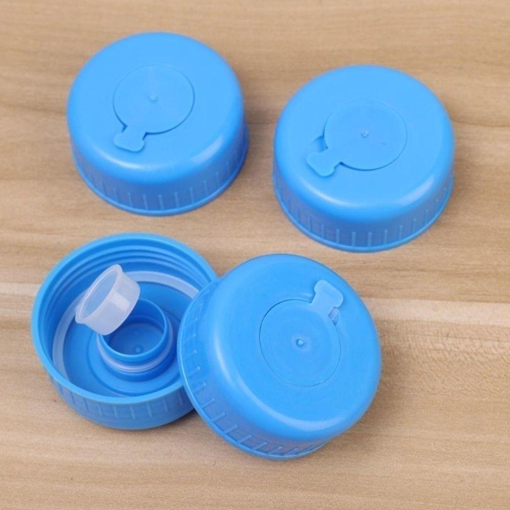 Durable Plastic Water Jug Cap Universal Non-Spill Water Bucket Llid Replacement Anti Splash Mineral Water Threaded Cap