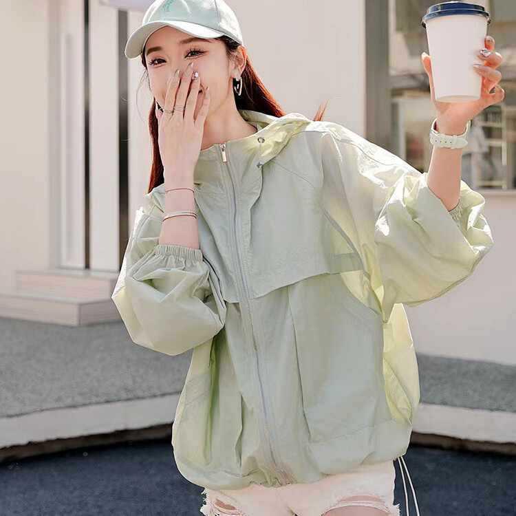 2026 Women's Summer Sun Protection Quick-Drying Hooded Jacket - Breathable, Lightweight, and Fashionable