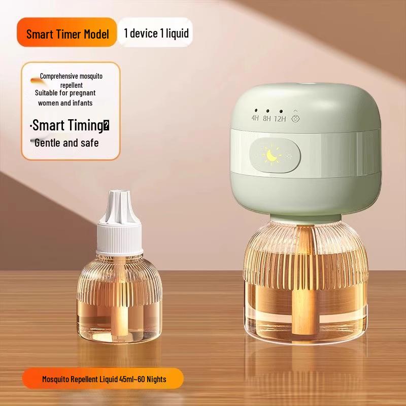 Electric Mosquito Repellent Liquid for Home - Safe for Pregnant Women & Infants, Plug-in Refill
