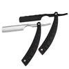 Ebony Wavy Manual Razor for Face, Head, Hair, and Eyebrow Shaving