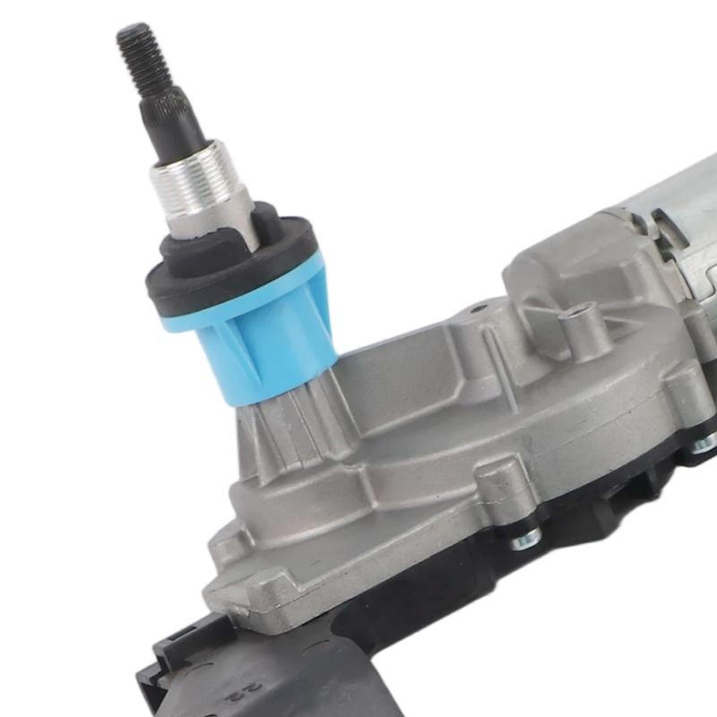 Обслуживание стеклоочистителя Серебристый Задний мотор стеклоочистителя Автомобильный мотор стеклоочистителя Сборка стеклоочистителя Практичный дизайн Легко установить Металлическая конструкция