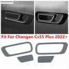 Car Co-pilot Storage Glove Box Handle Frame Sequ Cover Trim For Changan Cs55 Plus  - 2025 Stainless Steel Accessories Kit