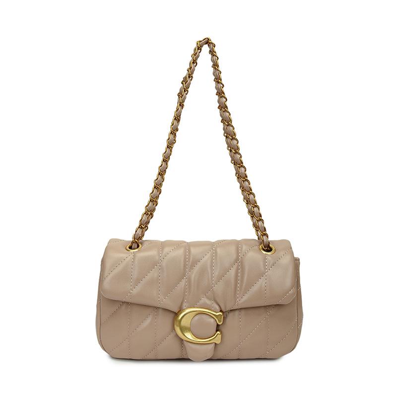 

Корейська Мінімалістична Сумка Кроссбоді з Ланцюжком Аргайл - Модна та Універсальна для Повсякденних Поїздок