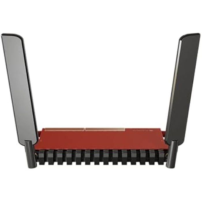 Mikrotik L009UiGS-2HaxD-IN routeur sans Fil Gigabit Ethernet Monobande (2,4 GHz) Rouge