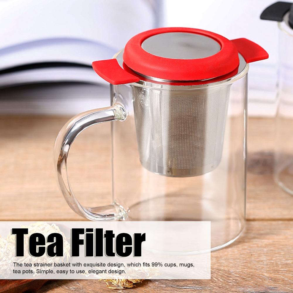 Fine Mesh Filter Tea Strainer Stainless Steel Mesh Tea Strainer Loose Leaf Tea Infuser  For Teapots