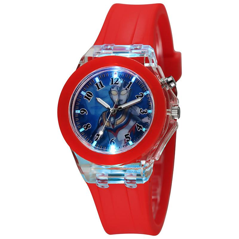 Kids Watch Diga Boys Cerro Girls Princess Glow Kindergarten Electronic Toys Cartoon Schedule