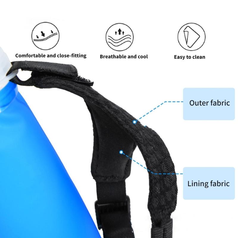 Light Weight Sport Water bottles Carrying Bands Wristband 500ml Outdoor Sports Water Bag for Running Cycling Enduring