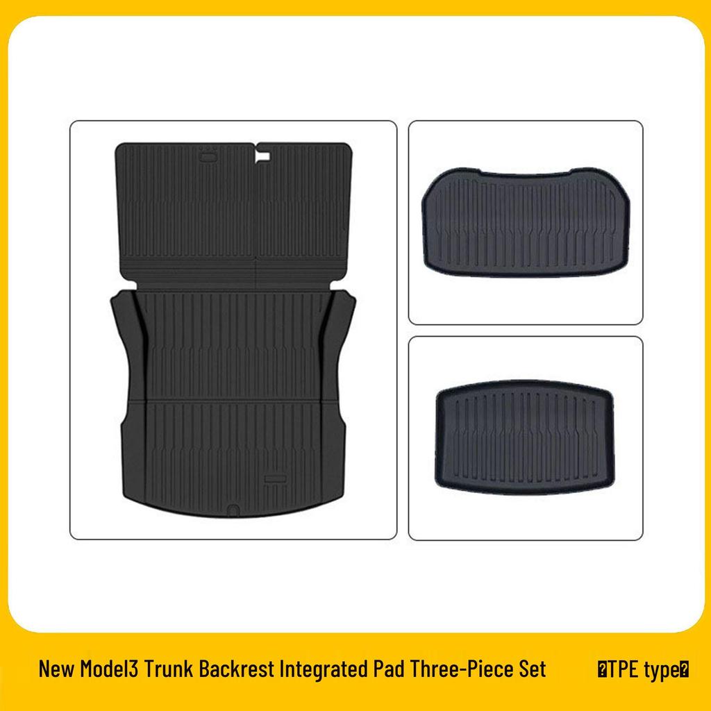 Model 3/Y TPE Injection Molded Floor Mats - High-Quality Tesla Accessories