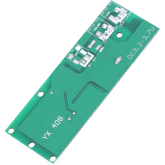 3.2V/3.7V Solar Lamp Controller Module Solar Light Circuit Board Microwave Sensor Induction with Switch for Solar Lawn Lights/Landscape Lights/Garden