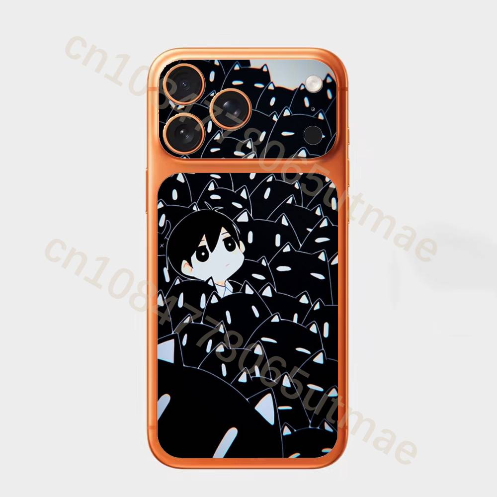 Game O-Omori For iPhone 17pro,17pro max Carmere and Back Cover Decal Wrap Skin Colorful Rear Protective Sticker Film