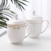 MOLUONA Ceramic Tea Cup with Lid