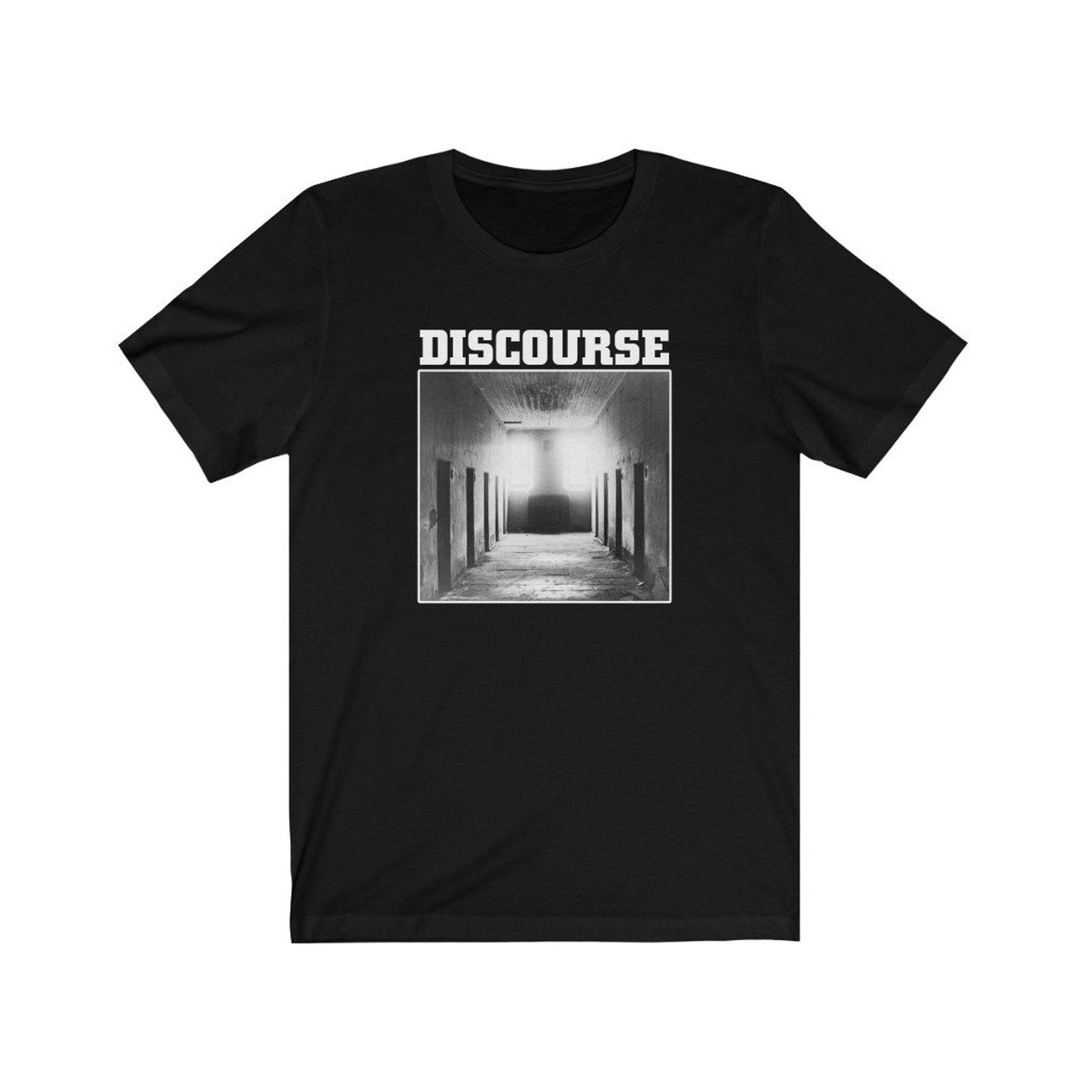 Discourse is a Prison Philosophy T-shirt XL