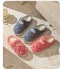 Home Shoes, Thick Soled Slippers, Plush, Cotton Slippers, Warm Shoes, Plush, Couple Slippers