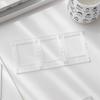 3-inch Magnetic Folding Photo Frame Bedroom Desktop Display Frame Transparent Refrigerator Magnet Photo Decoration Ornaments