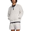 Under Armour Solid Color Casual Loose Hooded Jacket Men Jackets Clay-White 1383372-114