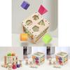 Montessori Wooden Block Set For Toddlers Infant Development And Learning