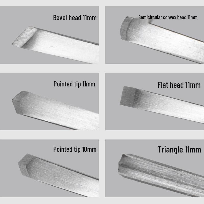 12-teiliges Holzschnitzwerkzeug-Set: Handgeschnitzte Meißel & Messer