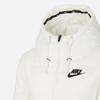 Nike Sportovní Logo Teplá Ležérní Sportovní Bavlněná Bunda s Kapucí Dámská Bunda Plachetnicově Bílá CV8668-133