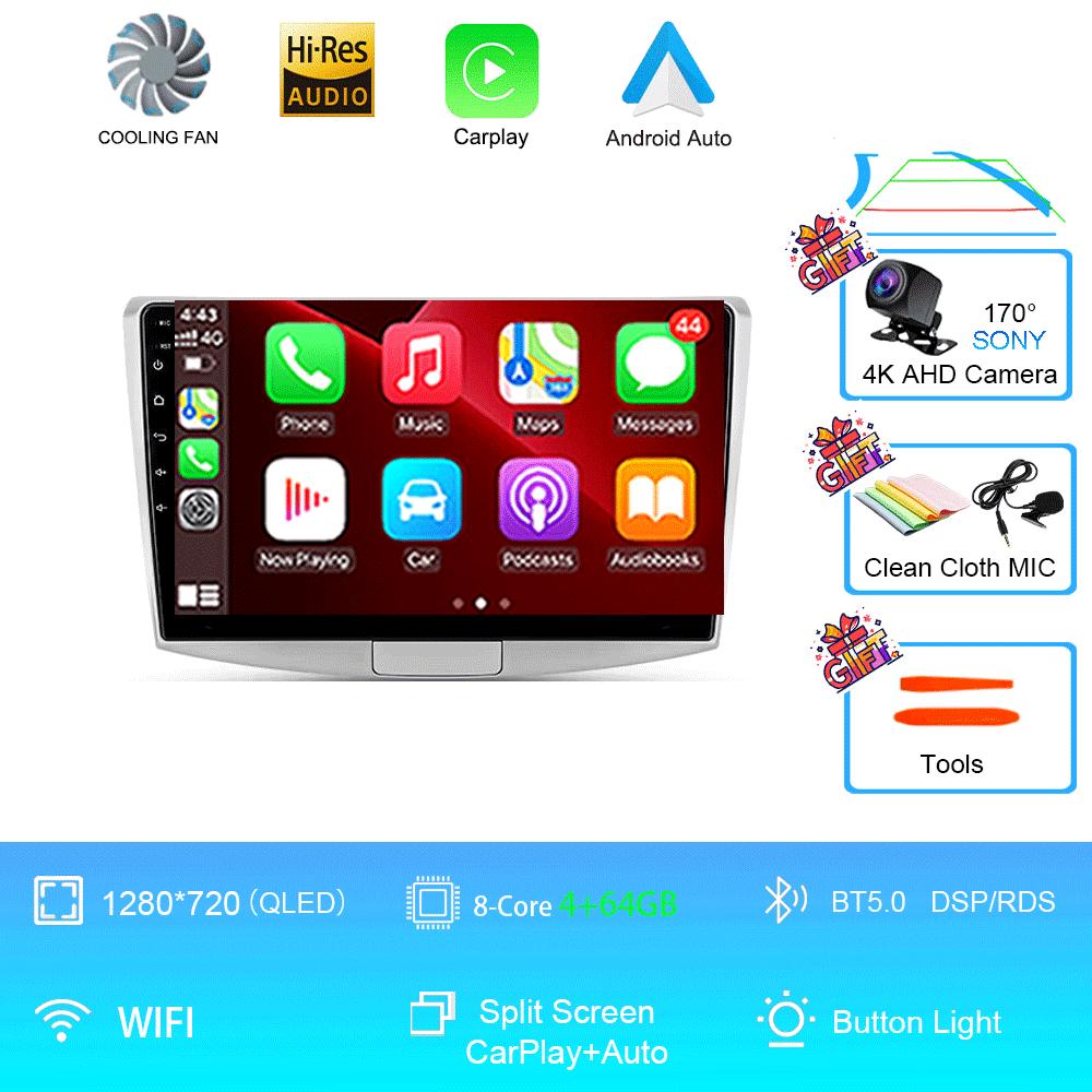 Car Radio Android 14 For Volkswagen VW Passat B6 B7 B8 CC Magotan 2011 - 2015 Multimedia Video Player Navigation GPS Head Unit