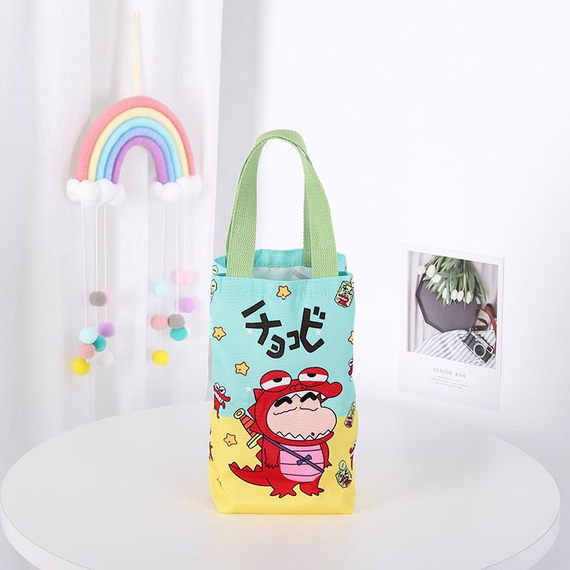 Crayon Chan Shin Canvas Handbag With Waterproof Material For Commuting School