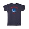 Gift T-Shirt : Porto Seguro Brasil Surfer Tropical Souvenir Travel