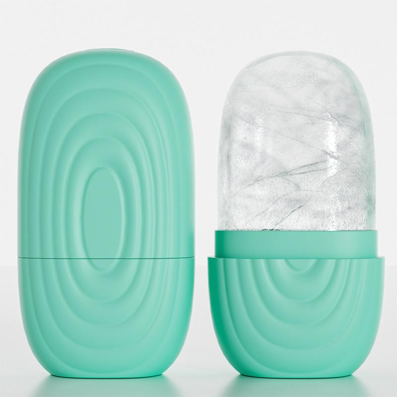 

Silicone Mold Ice Roller Face Ice Mold For All Skin Types Face Roller Beauty Skin Care Tool one size озеро синий