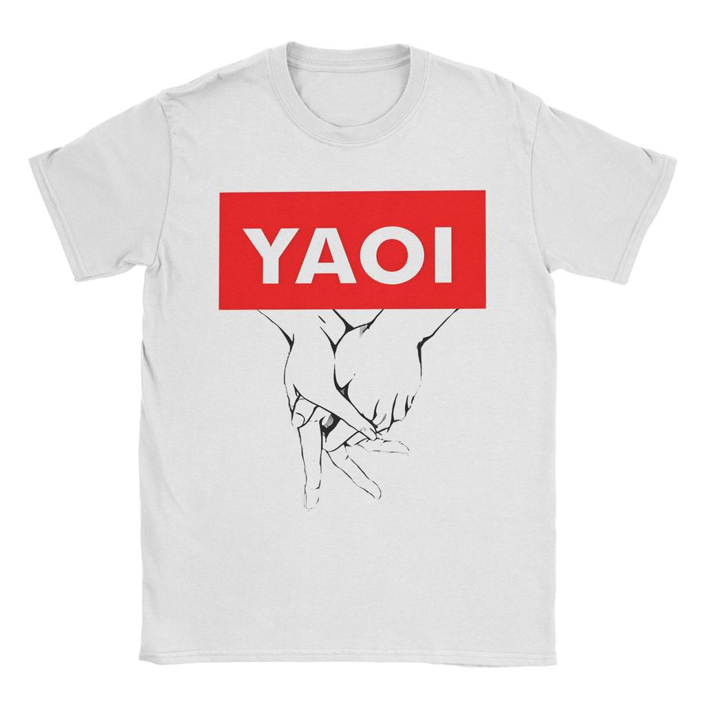 I Love Yaoi T Shirt Hip Hop T Shirts Short Sleeve Vintage Tshirt Summer 100 Cotton O-Neck Oversized Top Tees