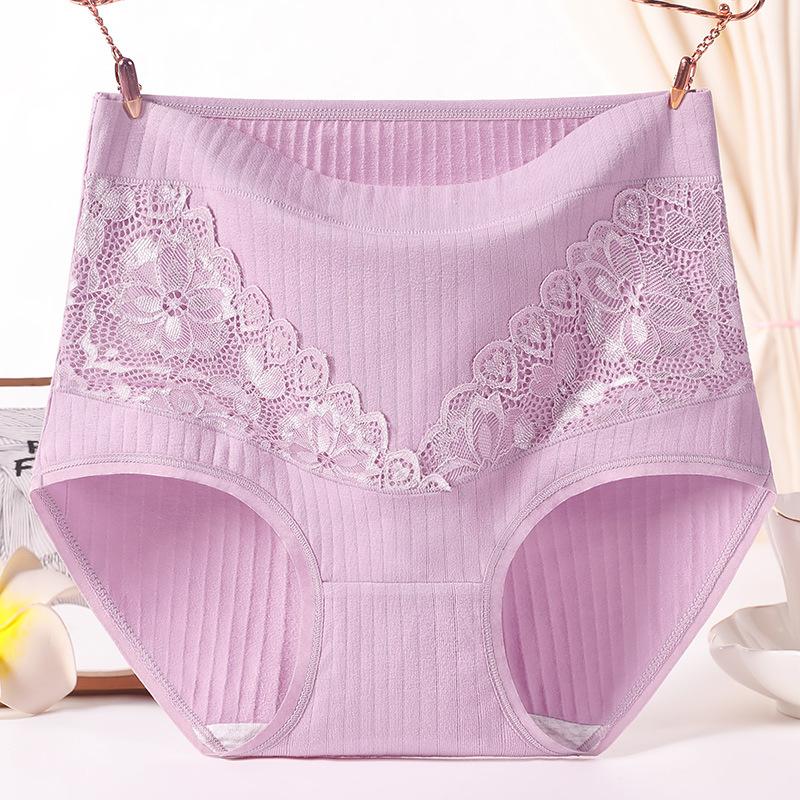 

Хлопковые трусы-слипы с высокой талией для женщин среднего возраста, трусики для мам, трусики больших размеров для людей среднего и пожилого возраста 5XL