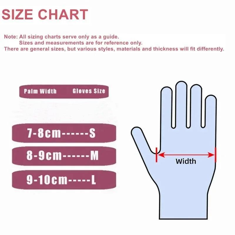Pink Nitrile Disposable Gloves 20/50/100PCS Latex Powder Free Household Gloves for Kitchen Cooking Beauty Hair Dye Tattoo Gloves