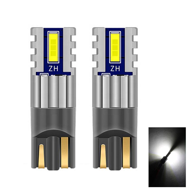2 Pcs Super Bright T10 Canbus Error Free Car Led Headlight Park Light 1860 SMD W5W Nonpolar LED 12V 24V