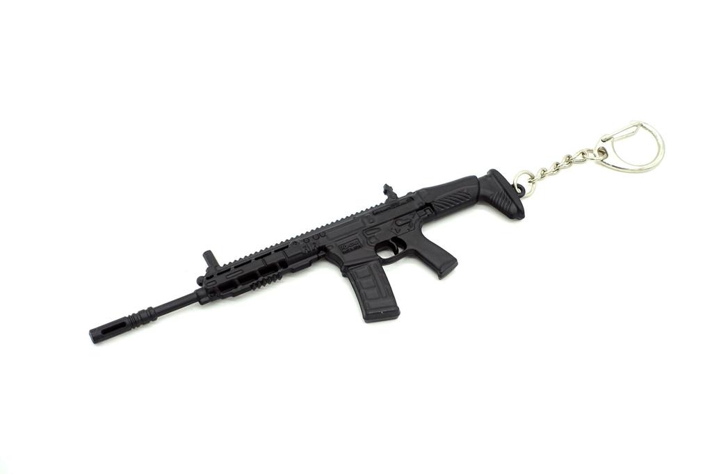 HOWA Type 20 Rifle Zinc 14cm Japan Force Model 5.56mm Keychain, Die-Cast, Long, 45g, Self-Defense