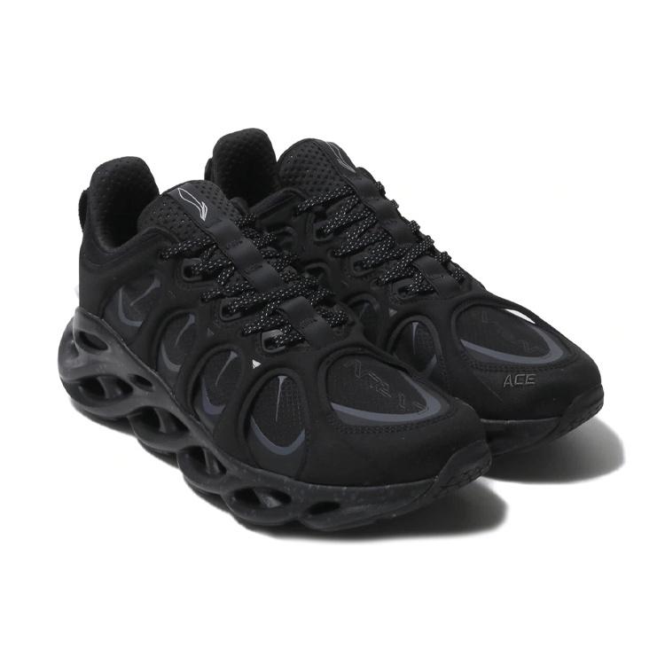 Li-Ning Li Ning Arc ACE Textile, TPU Cushioning Breathable Cushioning Breathable Low Top Running Shoes Men's ARHP191-4