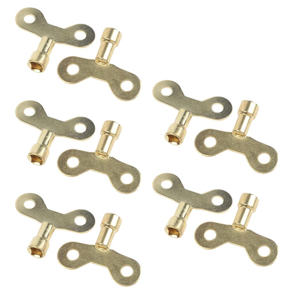 Radiator Bleed Keys Made from For Durable Metal Compact and Portable No Additional Tools Required for Venting Radiator Valves