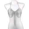 Sexy Multi-layer Tassel Metal Body Chain Necklace for Women