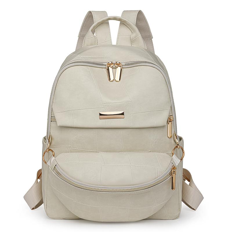 

Женский многофункциональный рюкзак из искусственной кожи большой емкости, винтажная школьная сумка для женщин, повседневные дорожные сумки, новая мода