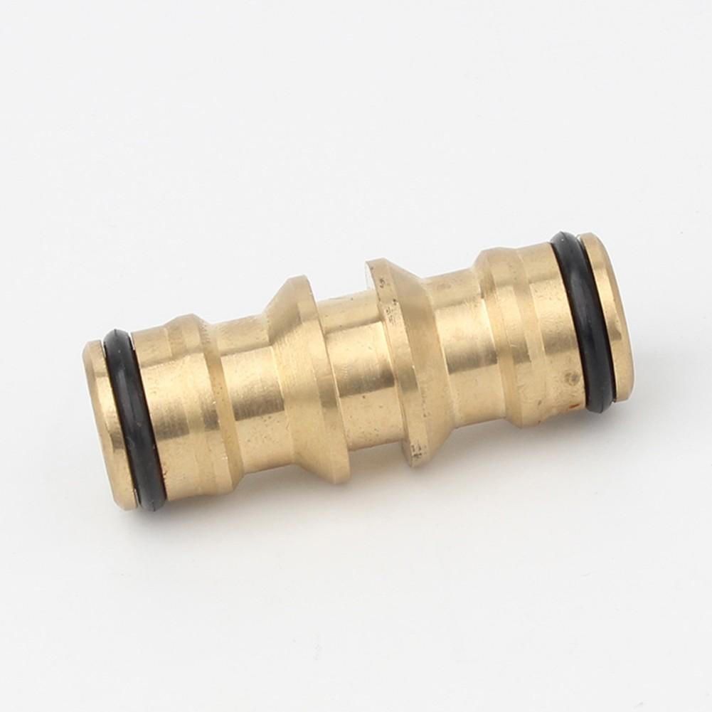2 Way Hose Connector Extension Garden Joiner Quick Joint