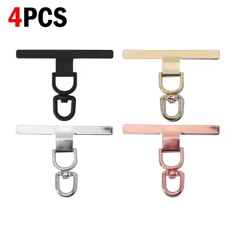 1-4Pcs Upgraded 360 Degree Rotatable Luxury Metal Gasket Phone Lanyard Patch Stainless Steel 0.3mm Cellphone Straps Tether Tabs