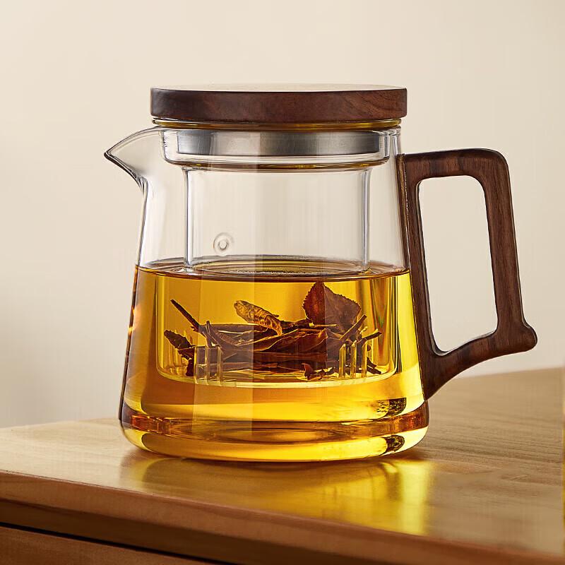 

Стеклянный горшок для заварки чая