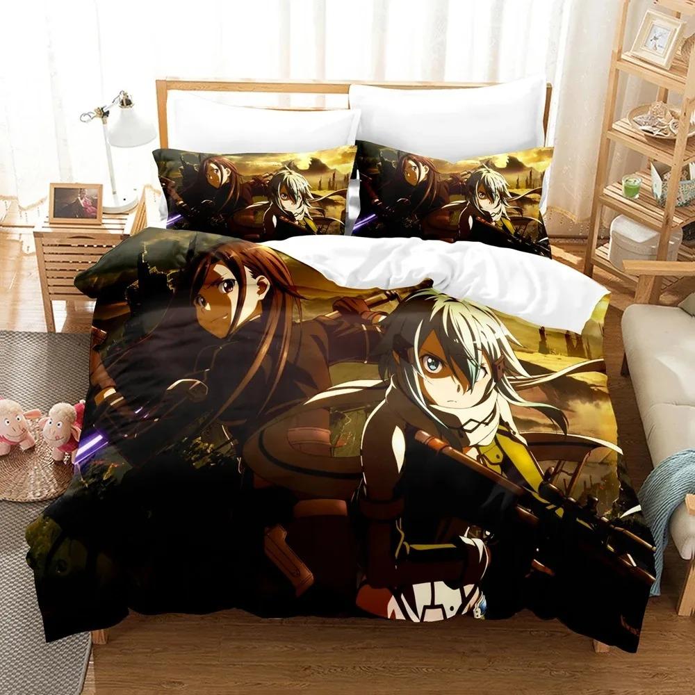 3DSword God Domain Bedding Sets Duvet Cover Set With Pillowcase Twin Full Queen King Bedclothes Bed Linen