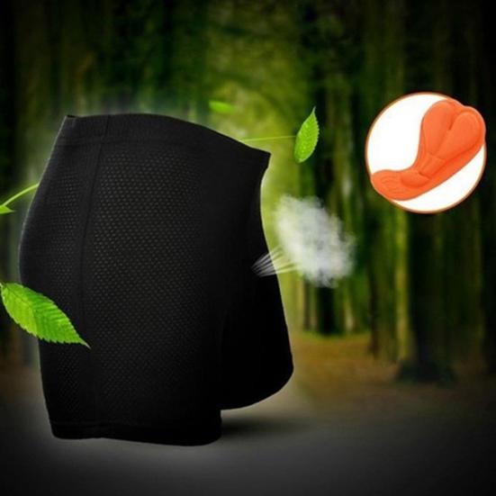 Yaz Sporları Erkek Nefes Alabilir 3D Jel Pedli Bisiklet Bisiklet Bisiklet Sürme Şort Pantolon