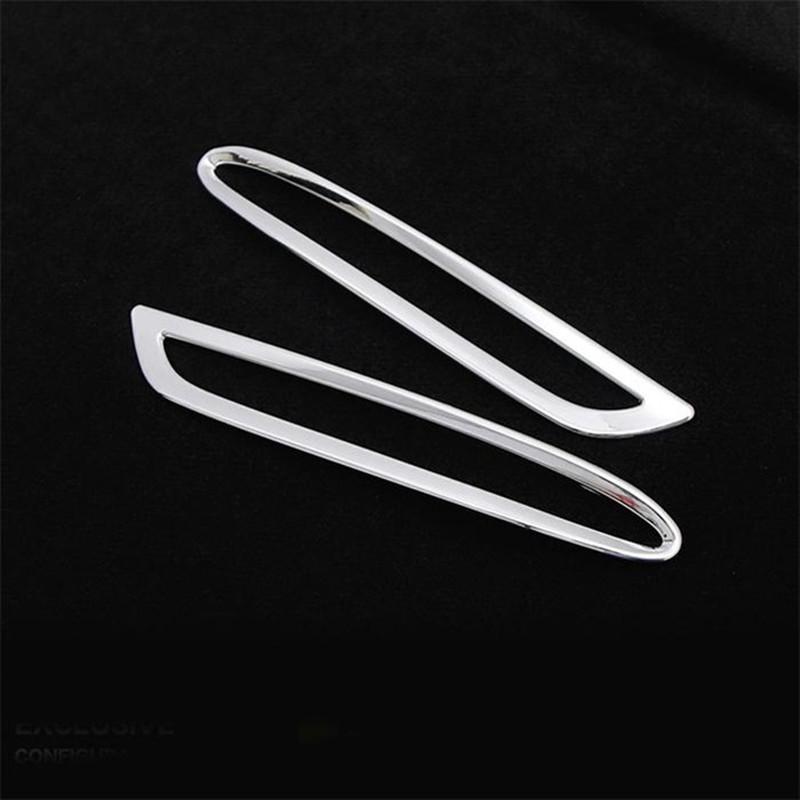 Estilo do carro após cauda traseira luz de nevoeiro lâmpada sombra quadro guarnição foglight moldura cobre protetor para mercedes benz classe e w213