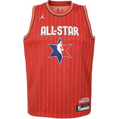 X NBA Collaboration Youth Jersey Giannis Antetokounmpo All-Star Quick-Dry Breathable Basketball Kids Jerseys Red 3Z2B7B2DP-BCKGA