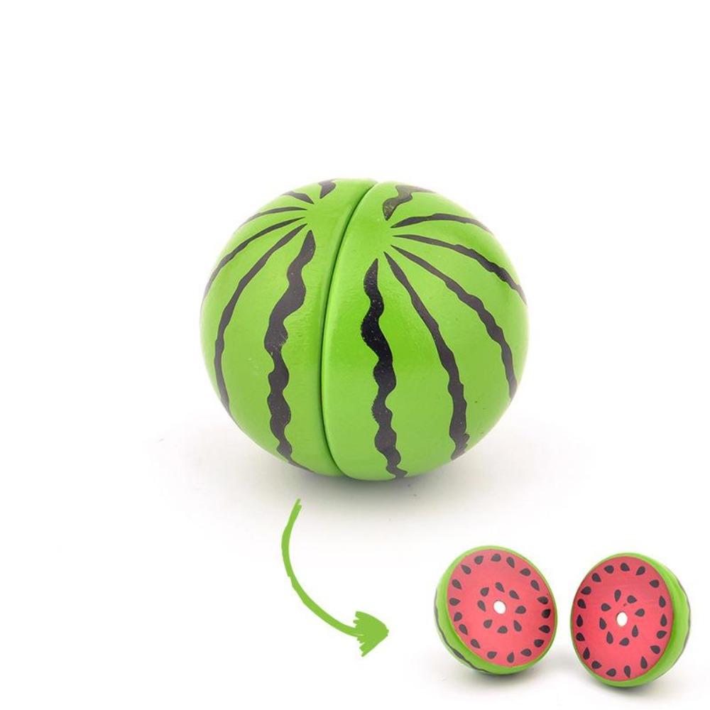 1PCS Wooden Toy Magnetic Cutting Fruit Vegetables Food Pretend Play Simulation Kitchen Role Play Educational Toys For Children