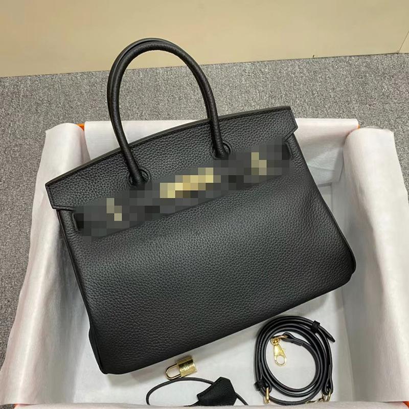 Leather Bag Classic 30 20 25 Platinum Bag Top Cowhide Premium Handbag Wedding Bag Women